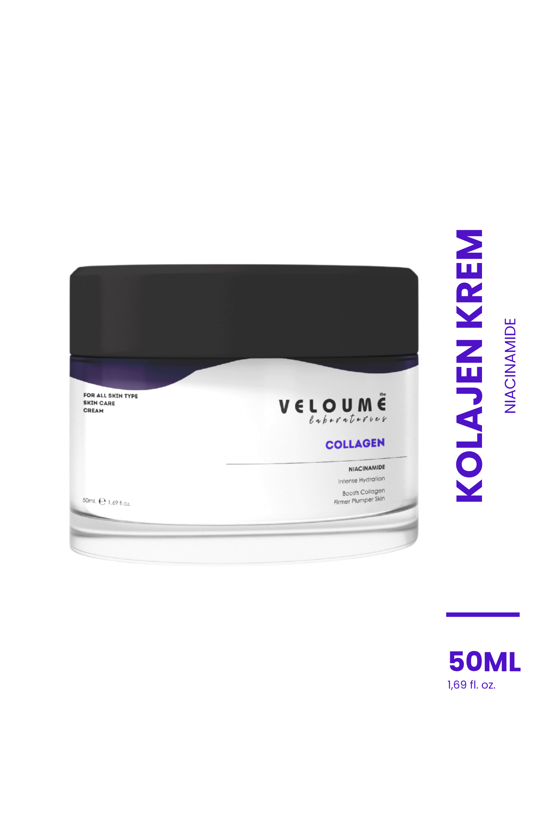 Kolajen Krem, Niacinamide, Yaşlanma Karşıtı Aydınlatıcı Krem, 50 ml