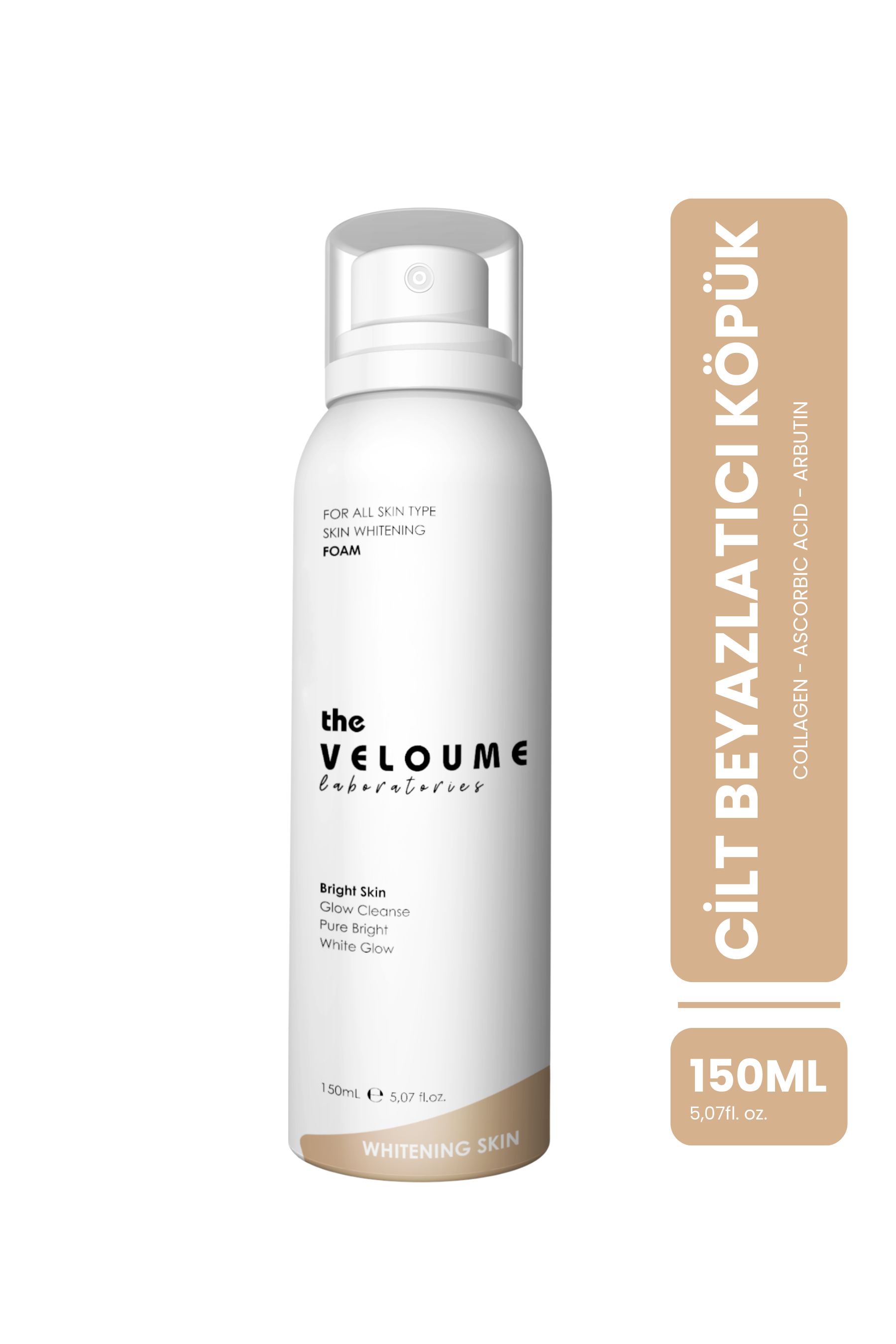 Cilt Beyazlatıcı Ton Eşitleyici Aydınlatıcı Leke Karşıtı Köpük