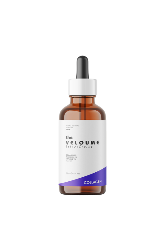 Kolajen Cilt Bakım Serumu, Yaşlanma Karşıtı, 30ml (Collagen 1% + Panthenol 2% + Vitamin E 1%)