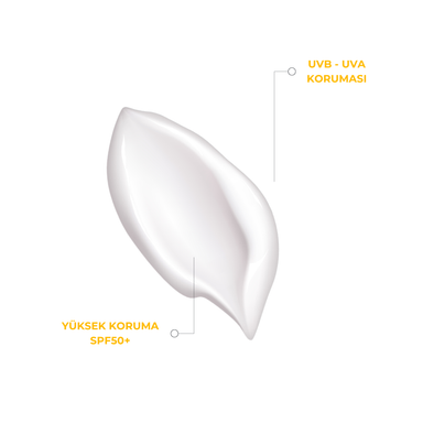Onarıcı Güneş Kremi, Leke Karşıtı, SPF 50+, Niacinamide 5% - Hyaluronik Asit, Su Bazlı Formül, 50ml