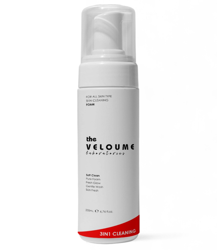 Hyaluronic Acid - Panthenol - 3 Aktif Yüz Temizleme Köpüğü, Gözenek Sıkılaştırıcı, 200ml