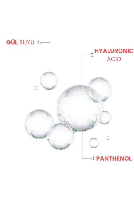 Hyaluronic Acid - Panthenol - 3 Aktif Yüz Temizleme Köpüğü, Gözenek Sıkılaştırıcı, 200ml