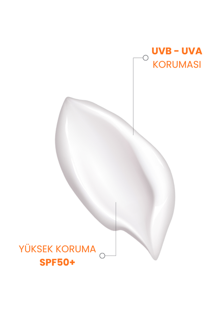 Yüksek Koruyucu Nemlendirici Güneş Kremi SPF50+, 50ml (PA++++)