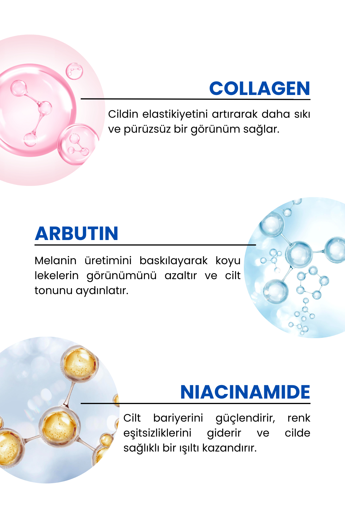 Leke Karşıtı Cilt Bakım Kremi, Cilt Lekesi Giderici, 50ml (Arbutin 2% + C Vitamini 10% + Kolajen)