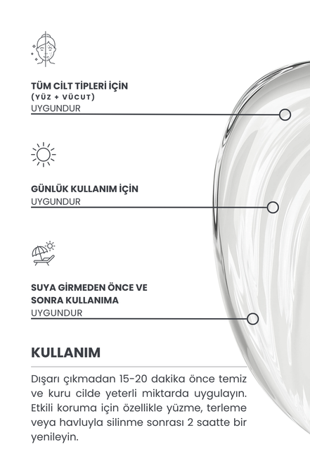Yüksek Koruyucu Nemlendirici Güneş Kremi SPF50+, 50ml (PA++++)