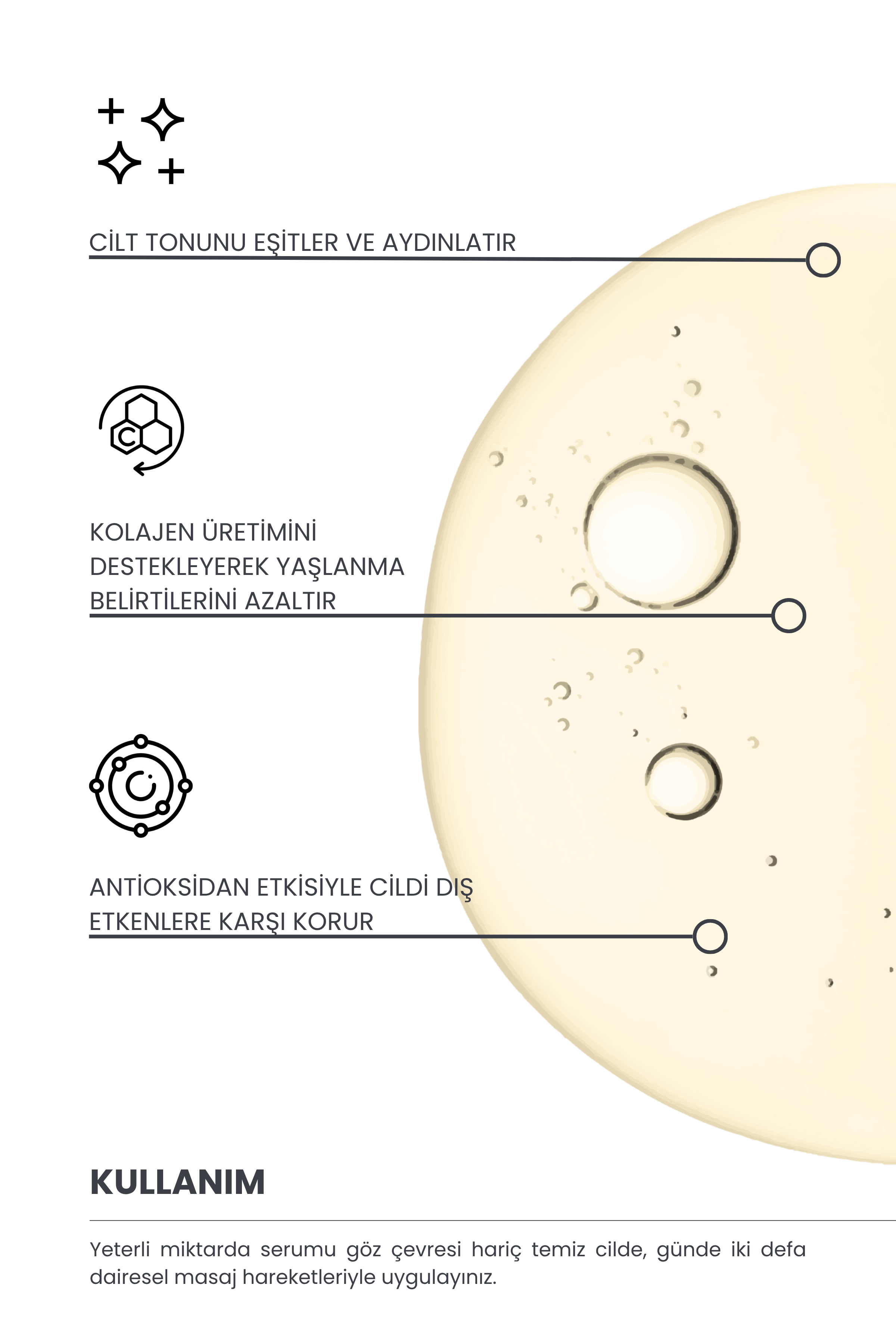 Vitamin C 20% - C Vitamini Cilt Bakım Serumu, Aydınlatıcı Ve Ton Eşitleyici, 30ml