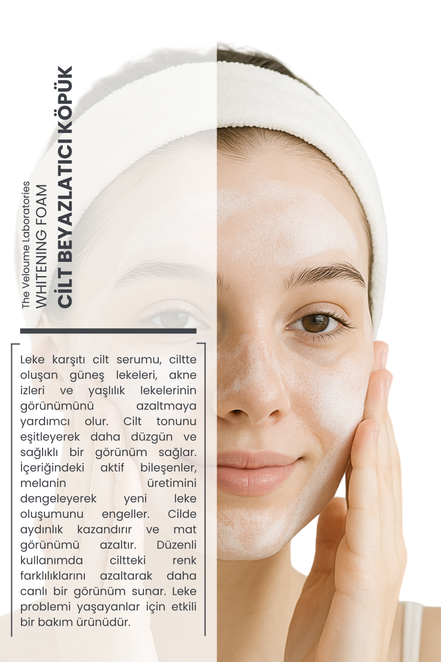 Cilt Beyazlatıcı Ton Eşitleyici Aydınlatıcı Leke Karşıtı Köpük