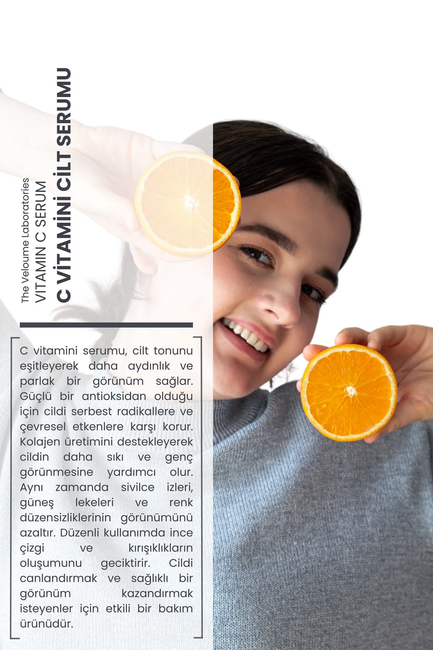 C Vitamini Cilt Bakım Serumu, Aydınlatıcı Ve Ton Eşitleyici, 30ml (Vitamin C 20%)
