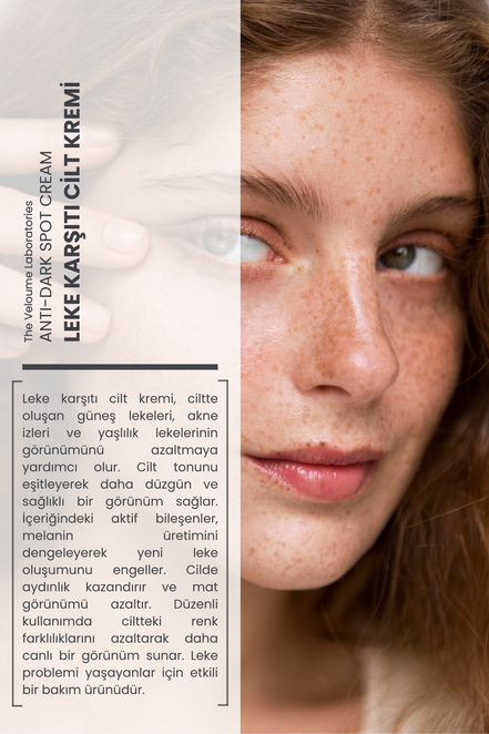 Leke Karşıtı Cilt Bakım Kremi, Cilt Lekesi Giderici, 50ml (Arbutin 2% + C Vitamini 10% + Kolajen)